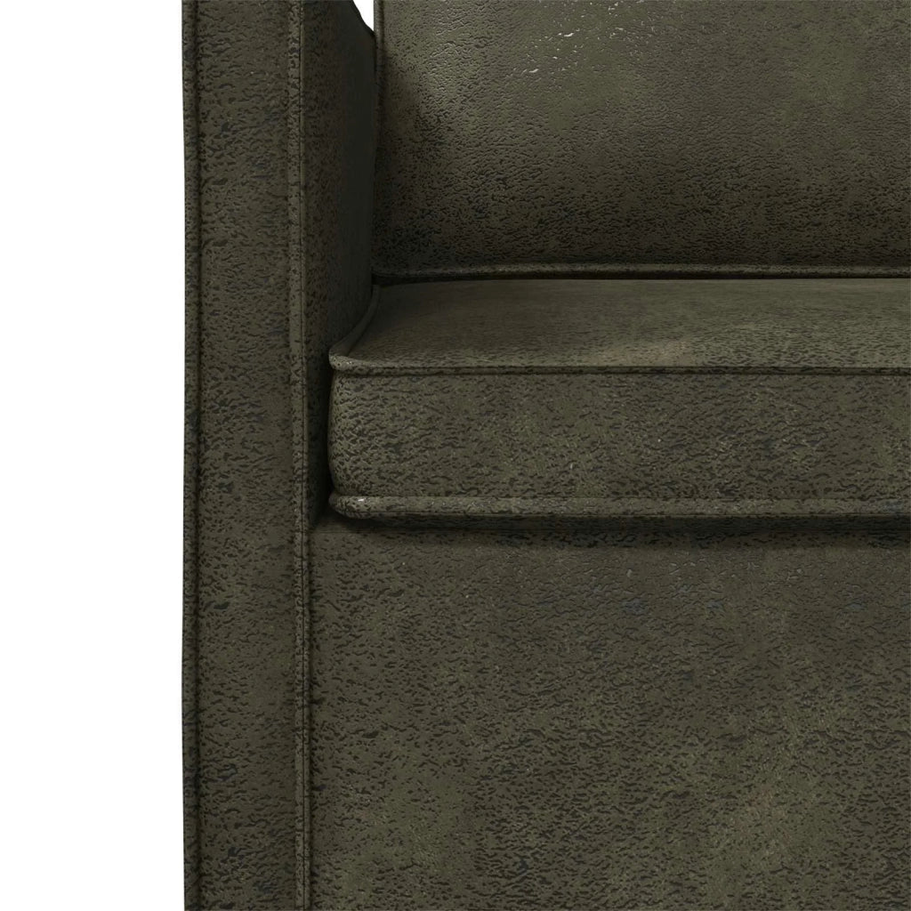 Divano Singolo Verde militare 70 x 81 x 82 cm 42040990