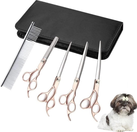 Set di taglio per cani - Tondeuse per cani - Trimmer per cani - Scissor per cani - Set di taglio per cani - Must have per il vostro cane!