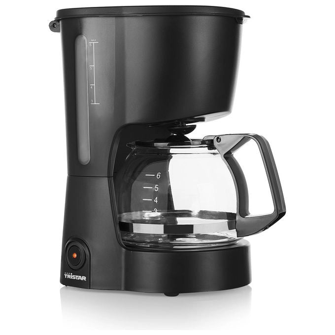 Tristar, Macchina da Caffe' Americana, 6 Tazze, 600W, Nero