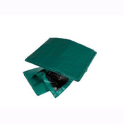Telo Telone In Polietilene Occhiellato Pesante Colore Nero/Verde 3x4 Mt.