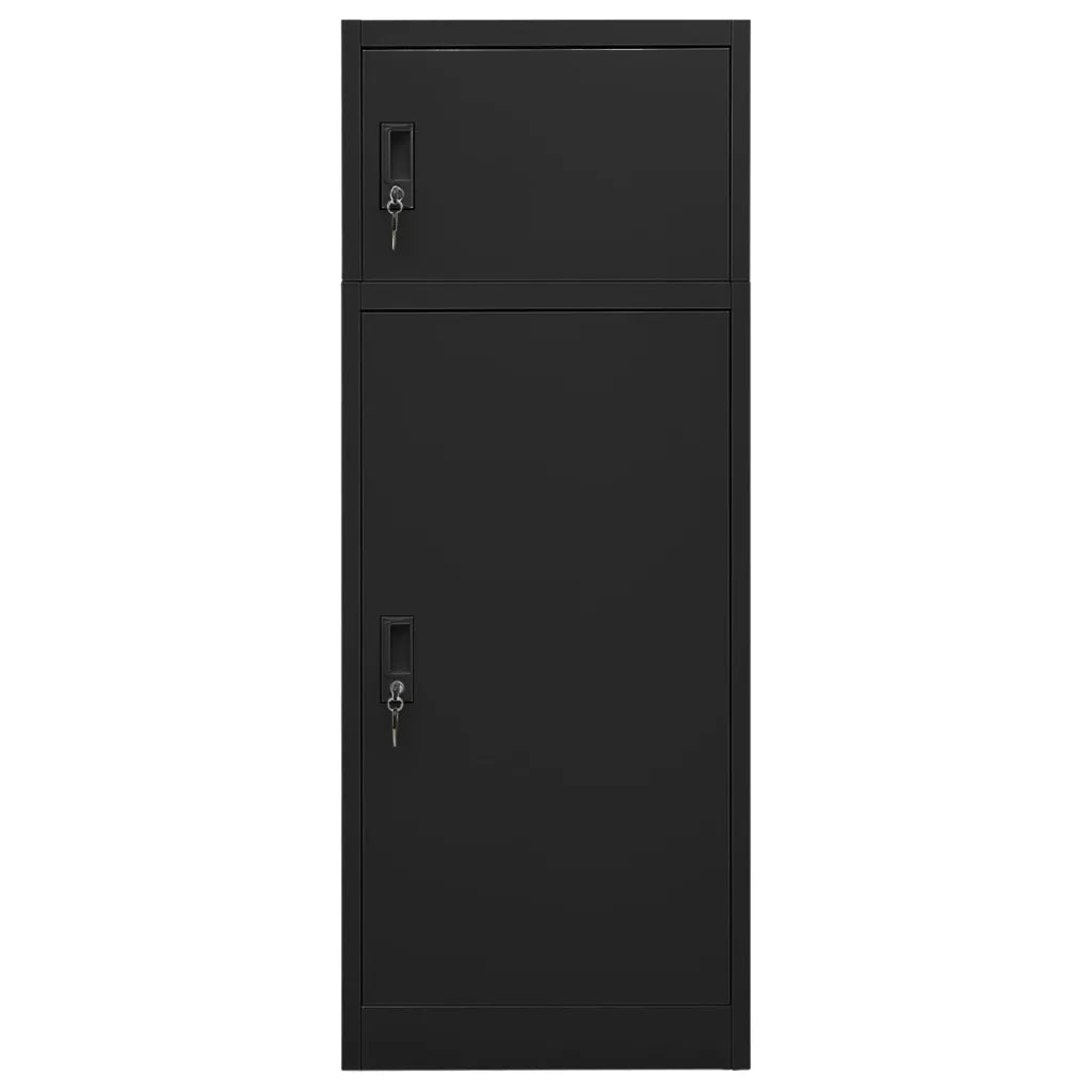 Armadietto per Sella Nero 53x53x140 cm in Acciaio    cod mxl 50161