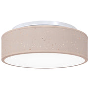 Lampada da soffitto Talpa 38 x 38 x 13,5 cm Tessuto CFW1516099