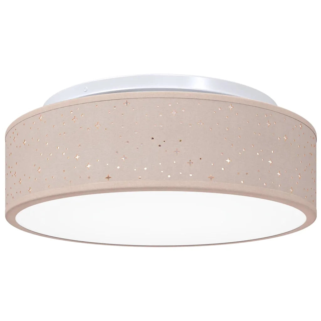 Lampada da soffitto Talpa 38 x 38 x 13,5 cm Tessuto CFW1516099