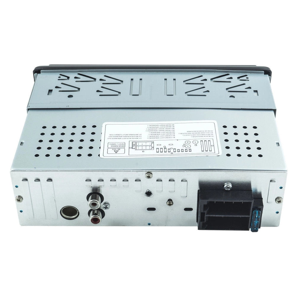 Trade Shop - Stereo Autoradio Auto Radio Fm Mp3 Usb Slot Sd Mmc Aux Orologio Digitale 6247 -