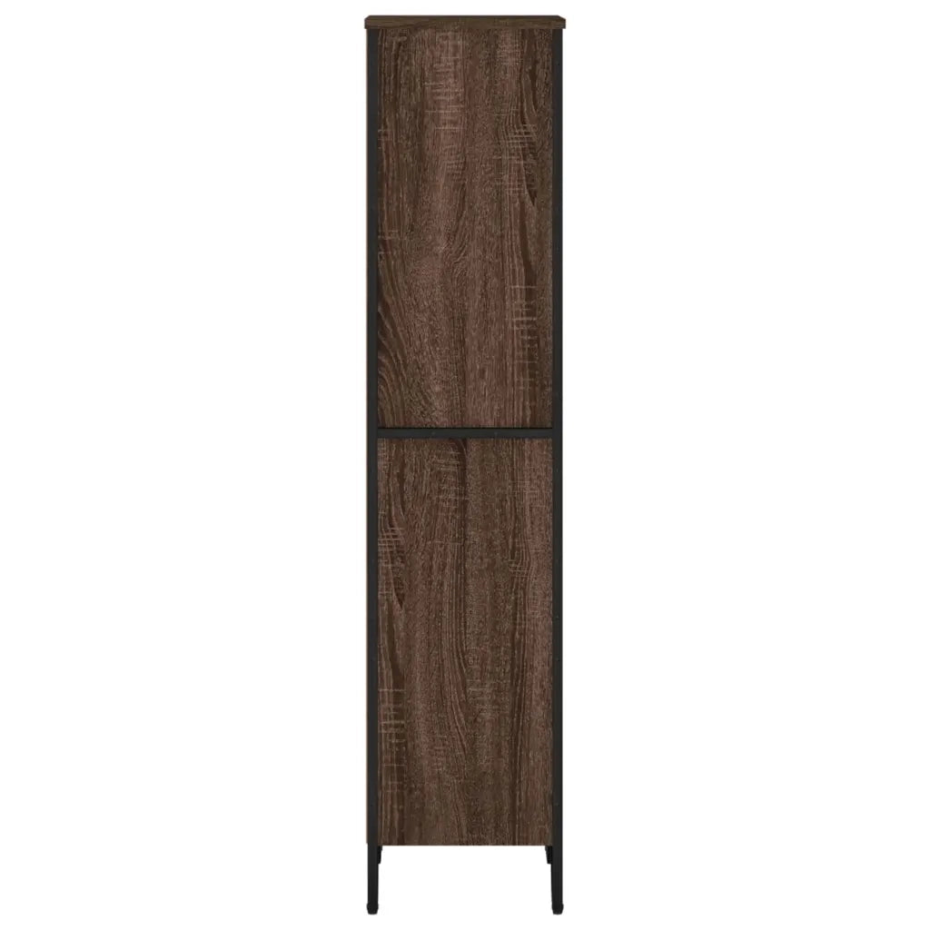 vidaXL Libreria Rovere Marrone 50x31x137,5 cm in Truciolato
