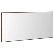 Specchio Rovere marrone 80 x 37 cm Vetro e Legno Ingegnerizzato