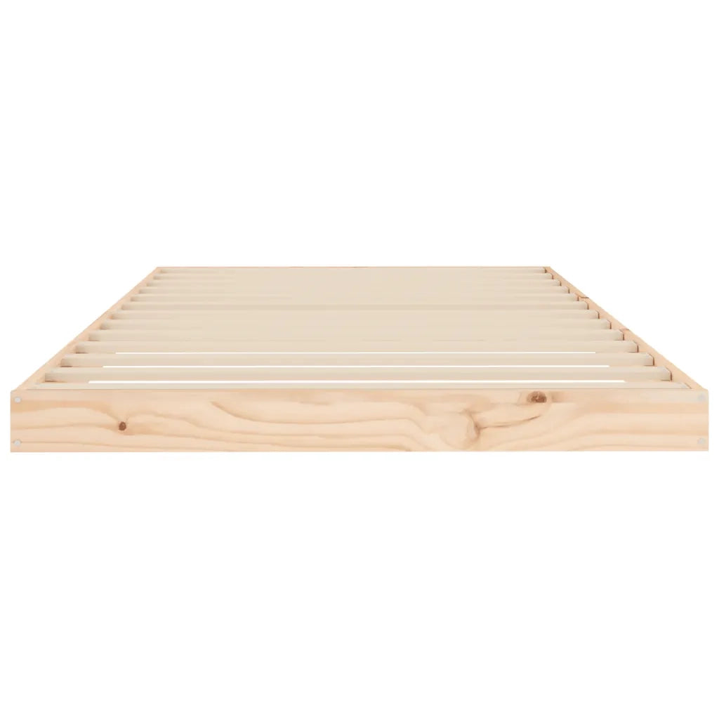 Giroletto senza Materasso 100x200 cm in Legno Massello di Pino 823454
