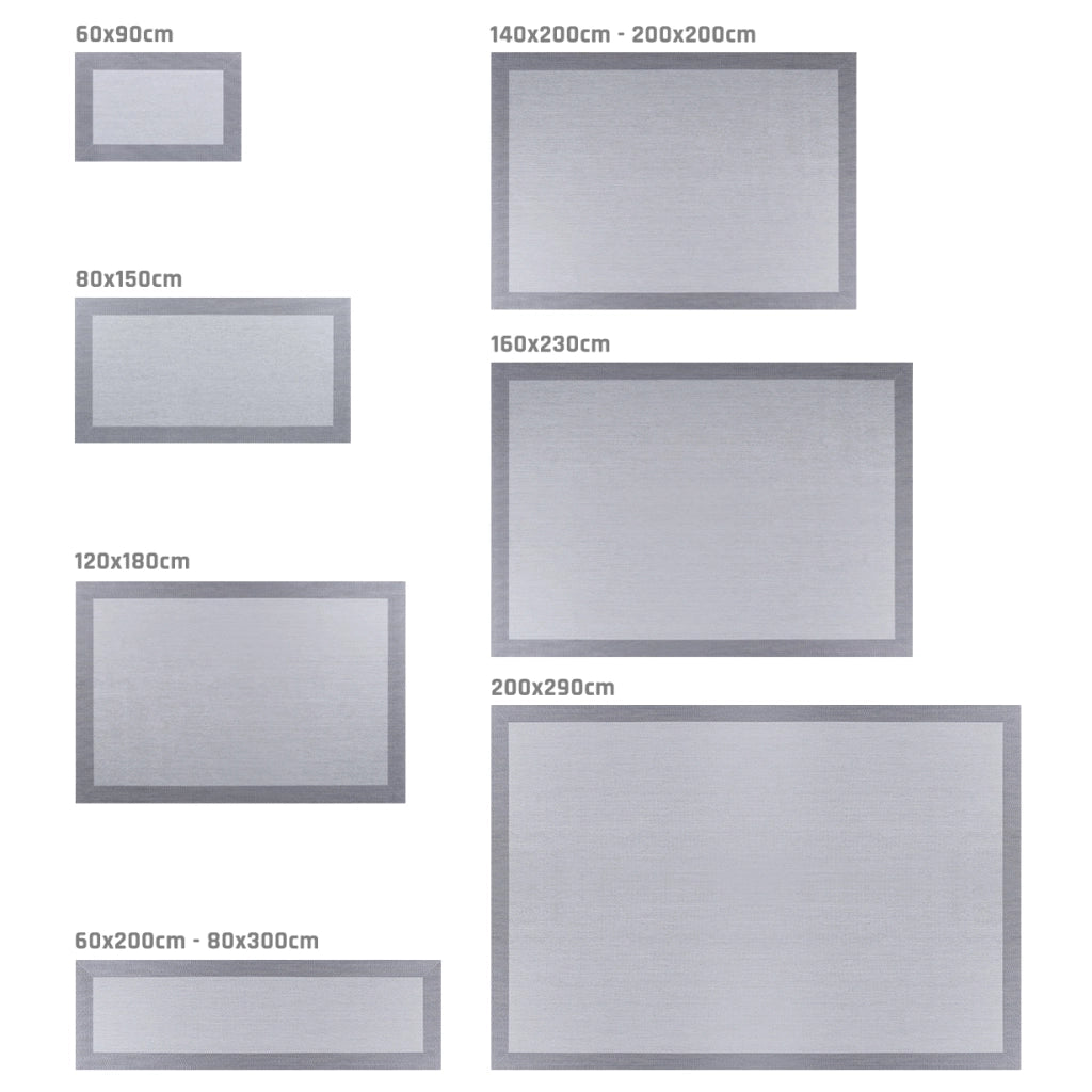 Tappeto vinilico di alta qualità grises 200x290