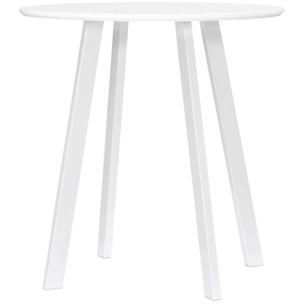 Tavolo da pranzo per 2 persone ¨C zephmum ¨C bianco 72x72x75 cm