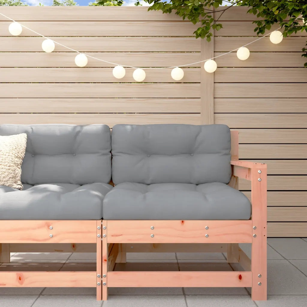 Divano Angolare da Giardino in Legno Massello di Douglas 825504