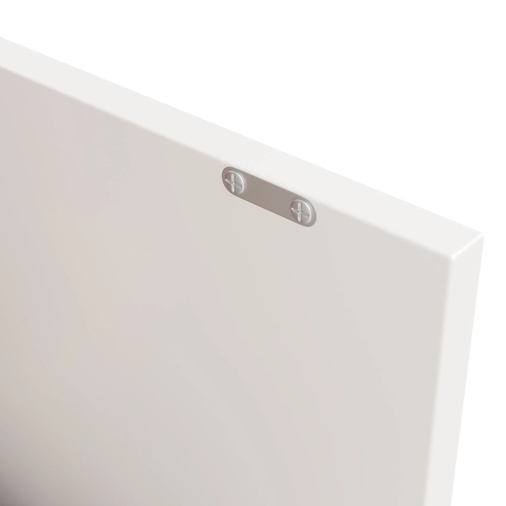 ARMADIO MODULARE Girevole 105x39x102 cm MDF Bianco con 4 cassetti