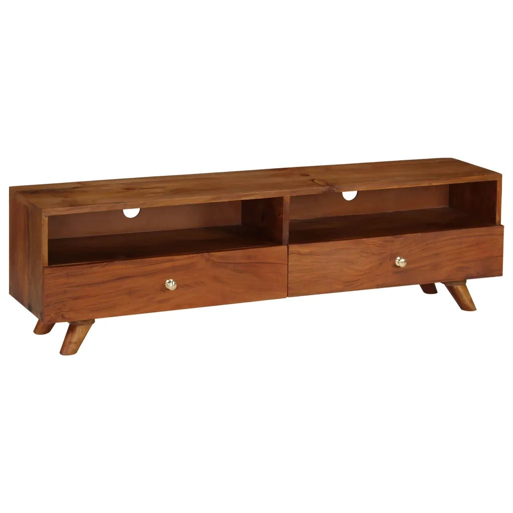 Mobile Porta TV in Legno Massello di Recupero 140x30x40 cm cod mxl 18895