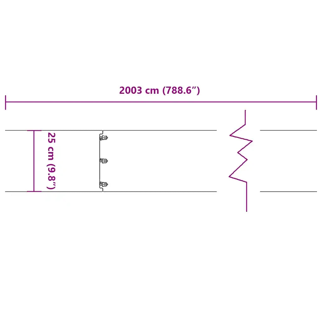 Bordure per Prato 20 pz Verde Oliva Acciaio Laminato a Freddo CFW7765292