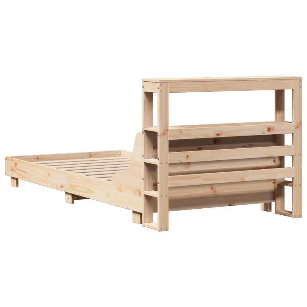 Letto senza Materasso 90x190 cm in Legno Massello di Pino 3306441