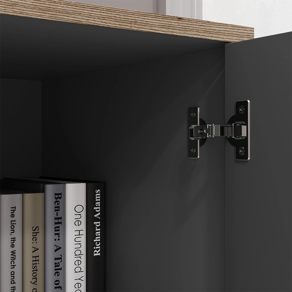 Vicco Libreria da parete Antracite 63 x 75 cm con 2 porte