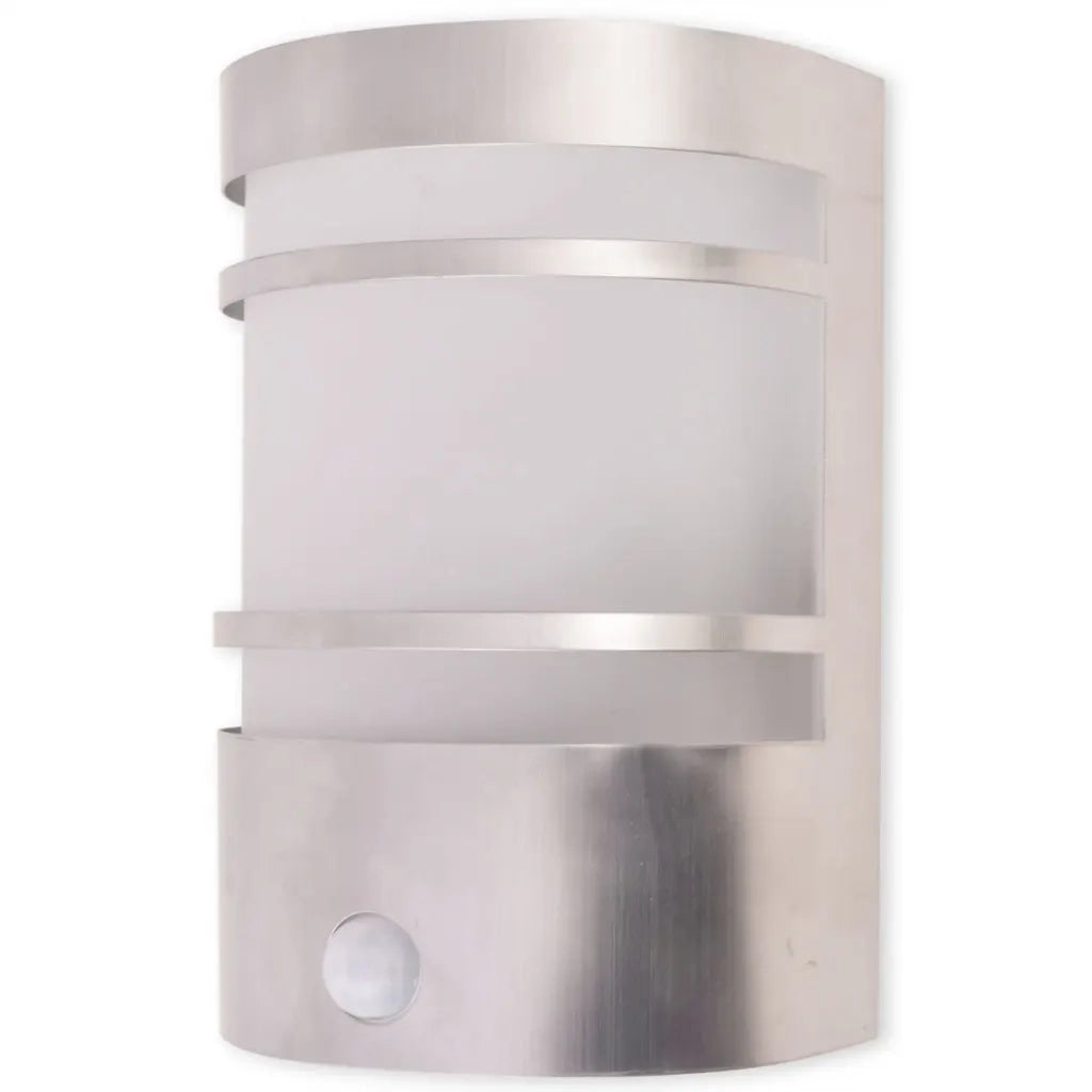 Luce da parete per esterno in acciaio inox con sensore CFW5745637