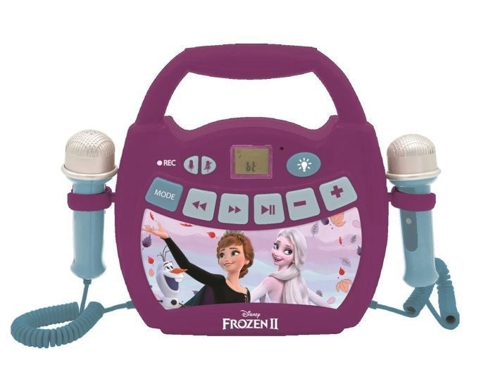 THE SNOW QUEEN - Altoparlante Bluetooth - Effetti di luce, microfoni e batteria ricaricabile