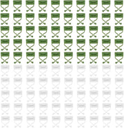 Clip di fissaggio per piante - 100 pezzi di clip per piante - clip autoadesive per sostegno di piante da giardino - decorazione a trazione - bianco e verde