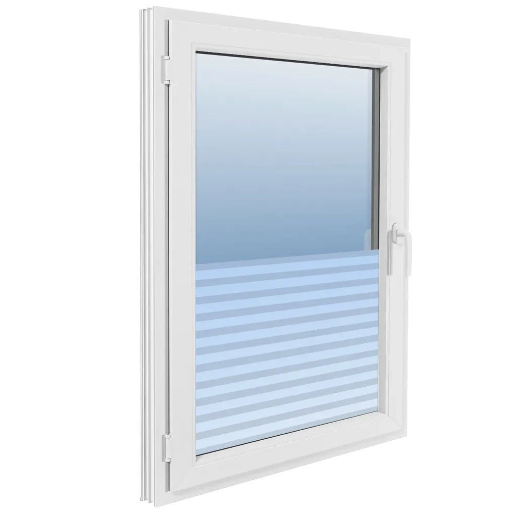 Pellicola per Finestra Design Smerigliato Strisce 0,9x5 m PVC 142788