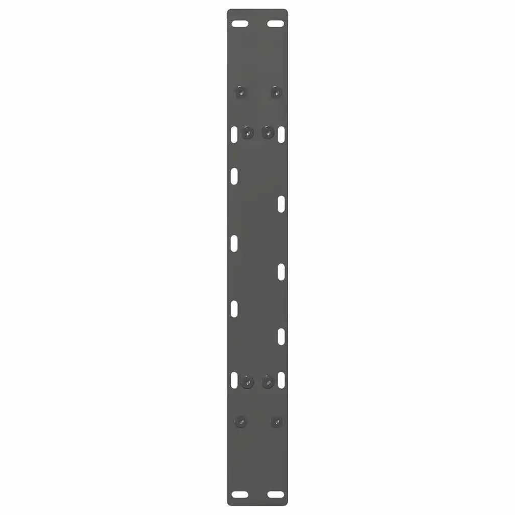 vidaXL Gambe per Tavolino da Caffè a Forma di A 2 pz Antracite 70x(42-43) cm Acciaio