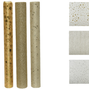 Rotolo in tessuto Deco poliestere fantasie assortite L200xP35 cm