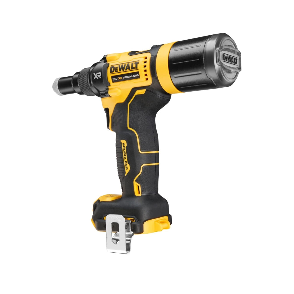 Rivettatrice a batteria DeWalt DCF403NT 18V XR brushless 4,8 mm forza 10 kN