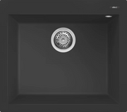 Lavello QUADRA 105 57x50 1 vasca NERO 40