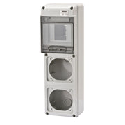 Gewiss centralino parete 5 moduli 2 flange stagno ip65 gw68018n