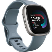 Smartwatch fitbit fb523srag versa 4 blu avio e alluminio grigio - VERSA4BLU