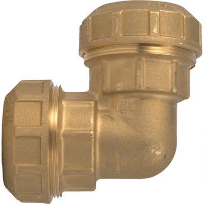 GOMITO A COMPRESSIONE PN25 750 ITAP - OTTONE MM 32X32- 2 pezzi