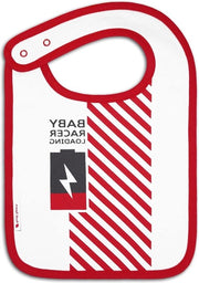 Set di guanti da carico per bambini da corsa, bianco/rosso - 2 pezzi