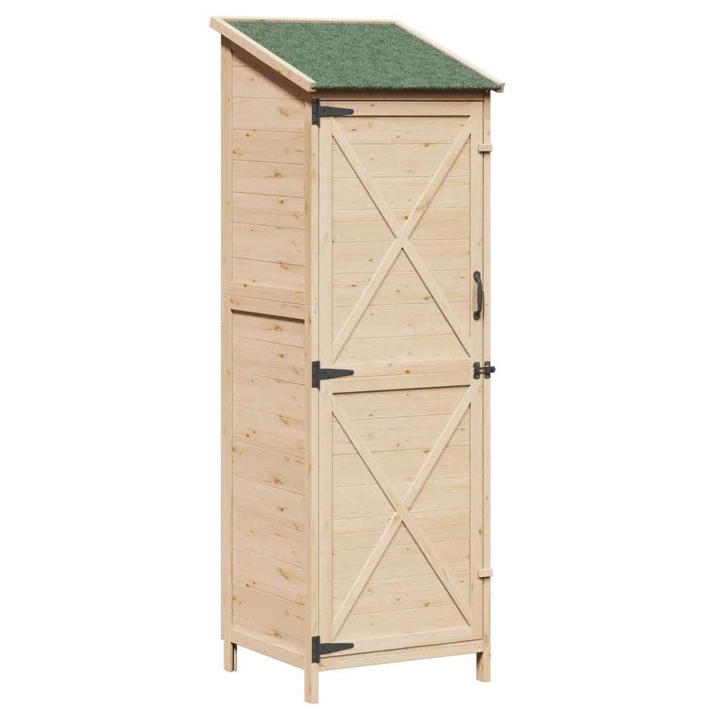 Capanno da Giardino Naturale 59,5 x 56 x 176,5 cm 42033476