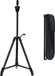 Piastra di sostegno per capelli in alluminio regolabile con tasca portatile | 24-64 cm - Piastra di sostegno per capo