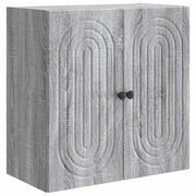 Mobiletto a muro Sonoma grigio 59 x 31 x 60 cm 898071