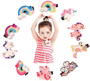 Spille per Capelli a 10 Pezzi - Una Cornicella per Capelli - Clip per Capelli Carini - Per Ragazze/Donne - Leggero e Duraturo - Sicuro per Capelli Sensibili - Ferri per Capelli