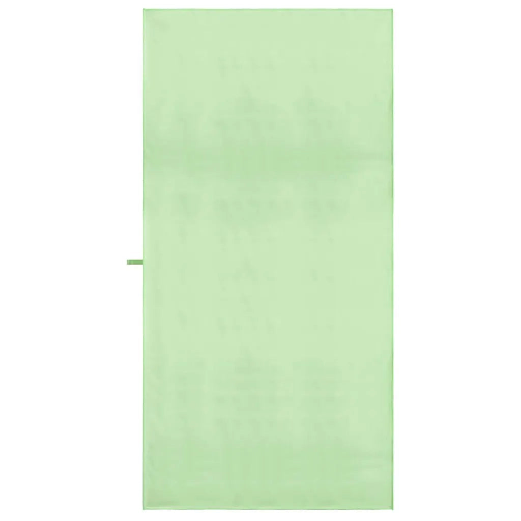 Asciugamani Sportivi 2 pz | Teli per bagno Verde 180 x 90 cm