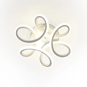 ZMH Lampada da soffitto a LED in bianco e nero dal design moderno per interni