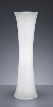 GRAVIS PIANTANA IN COTONE BIANCO D. 35 H. 123 2 LUCI ATTACCO E27