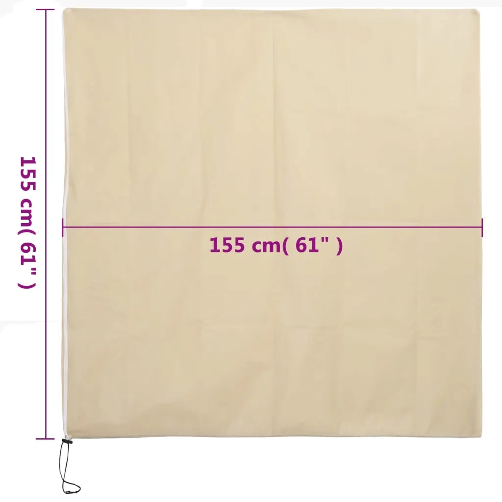 Coperture con Cerniera per Piante 10 pz 70 g/m2 1,55x1,55 m CFW1069285