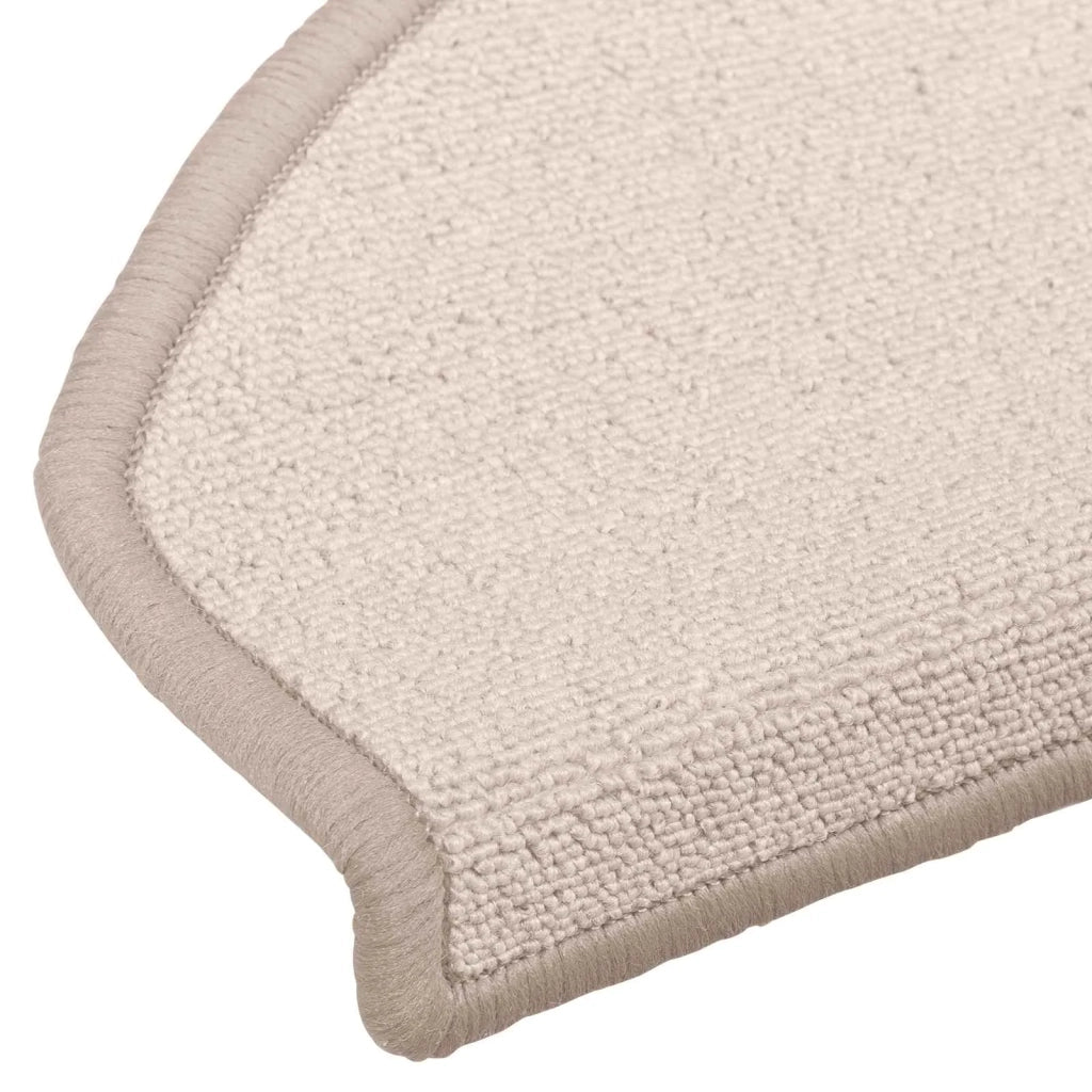 Tappetini per scale autoadesivi Semicircolare 15 pcs Tortora