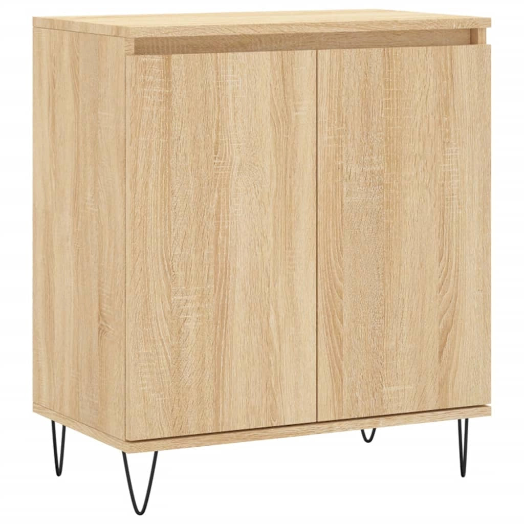 Buffet credenza cassettiera armadio mobile contenitore organizer cucina soggiorno rovere Sonoma 60 x 35 x 70 cm legno ingegnerizzato marrone 02_0031608