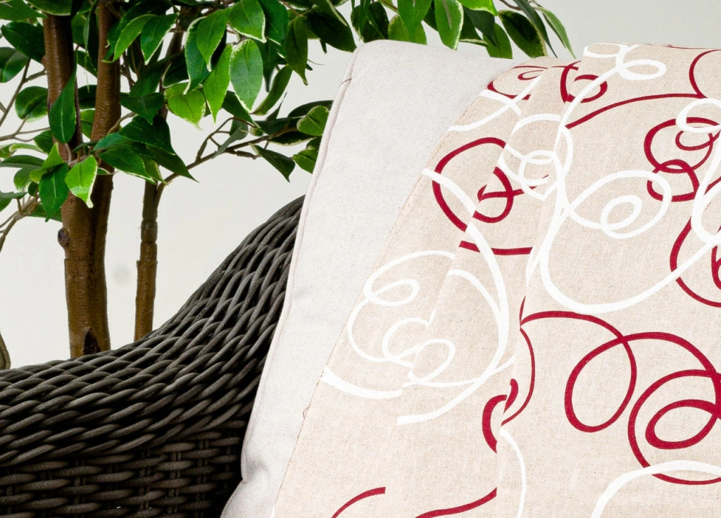 Telo Arredo Granfoulard Copritutto Cotone Made Italy Vari Disegni Arredatutto Copriletto Multiuso - 1 Piazza - Penelope Bordeaux
