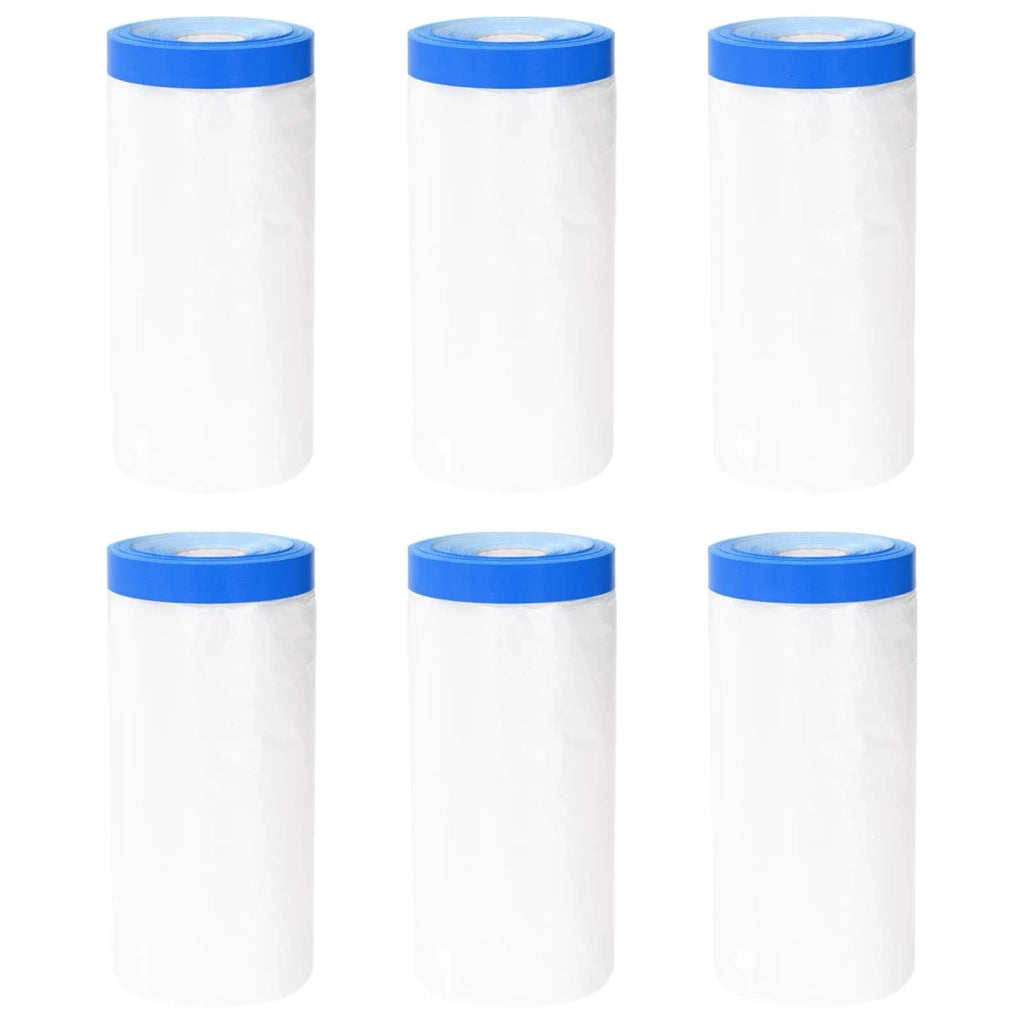 Film adesivo per mascheratura 6 pz Trasparente e Blu CFW4909504