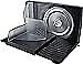 Steba 29-10-00 AS 100 Affettatrice Elettrica 100 W Lama Acciaio Inox Solingen 170 mm Regolazione Spessore 0-17 mm Pieghevole colore Nero
