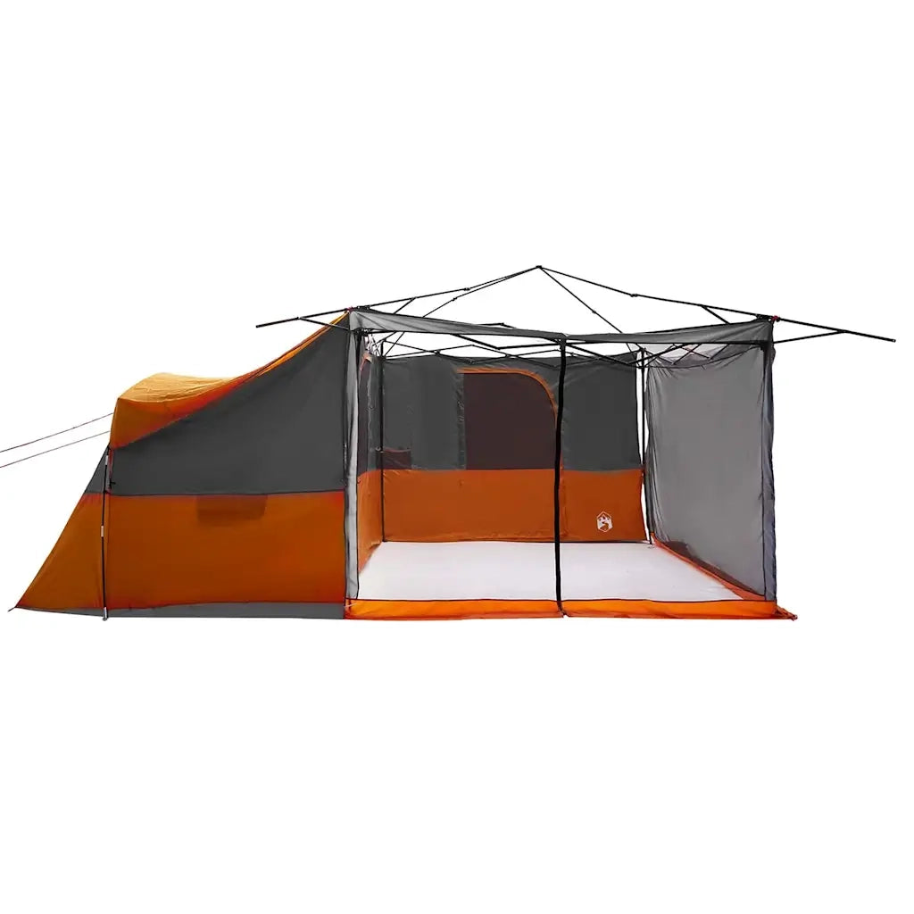Tenda interna Grigio e arancione 520 x 520 x 190 cm taffetà 42001186