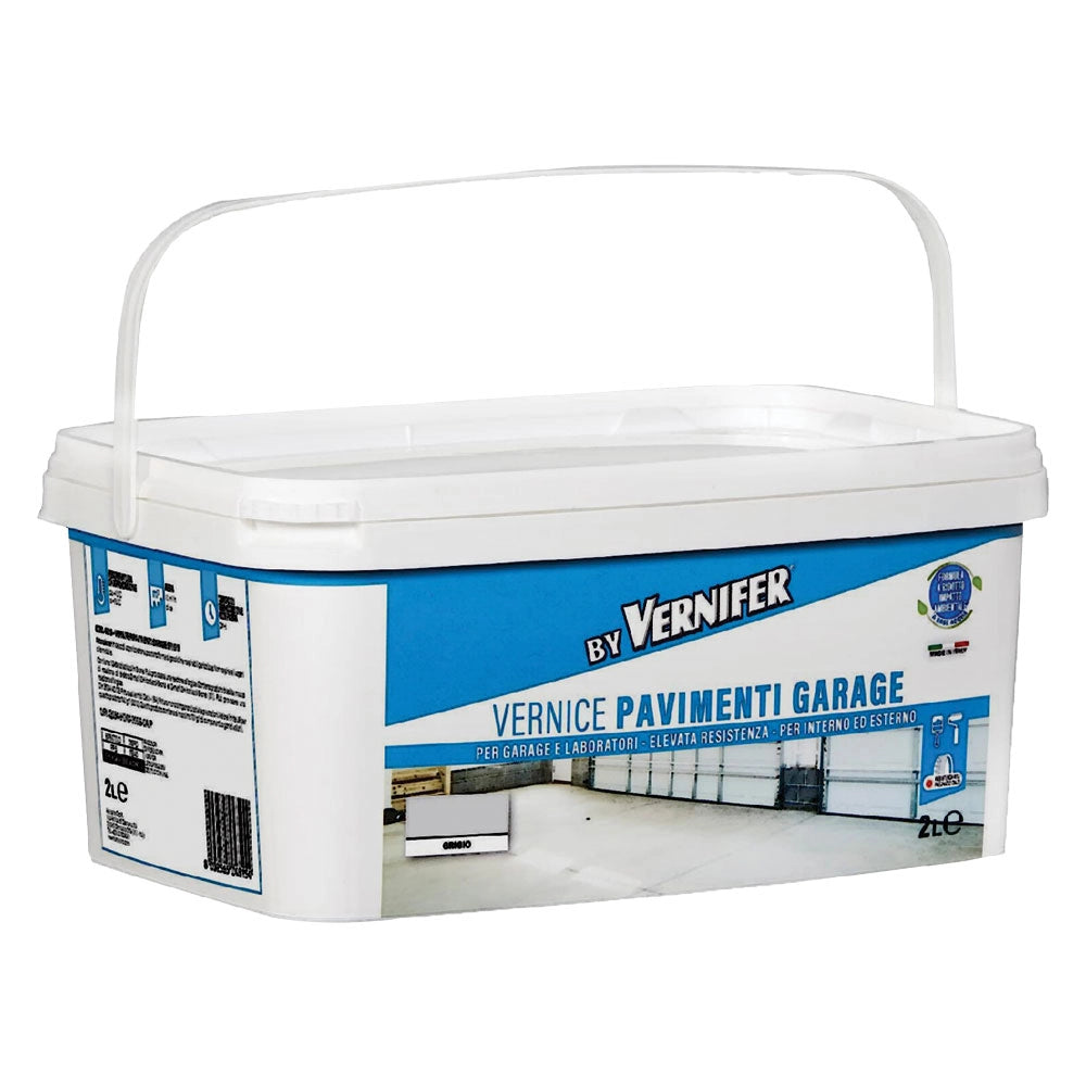 VERNICE BASE ACQUA PAVIMENTI GARAGE 'VERNIFER' Lt. 2 - grigio (4815)  - AREXONS