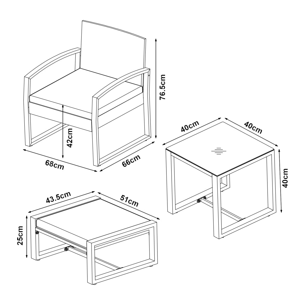 Set Mobili da Giardino Calvello casa.pro