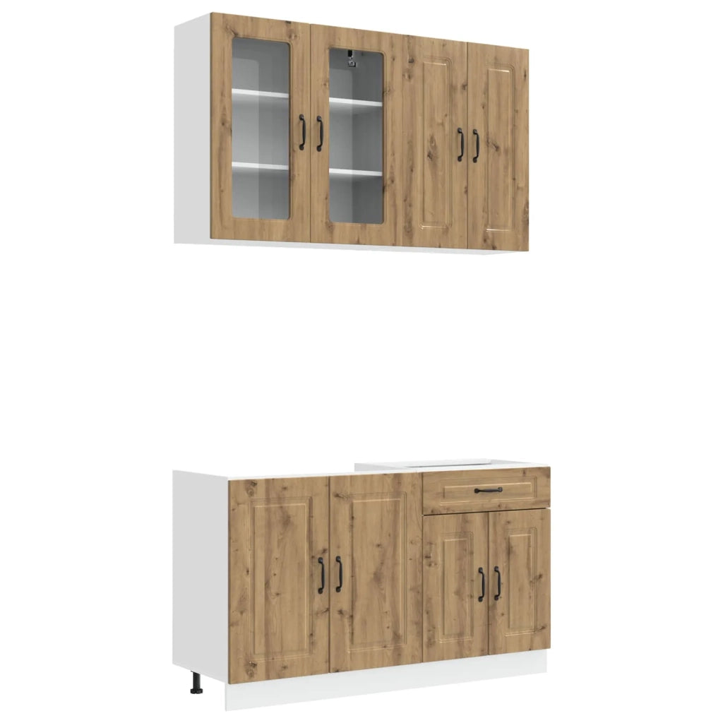 Unità Cucina KALMAR 4 pcs Rovere Artigianale 3438304