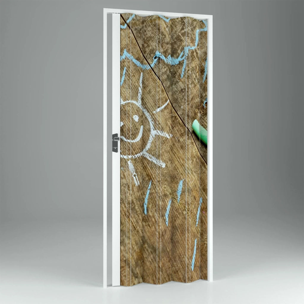 Porta a Soffietto da Interno in PVC Children 115x214 cm mod. Vera