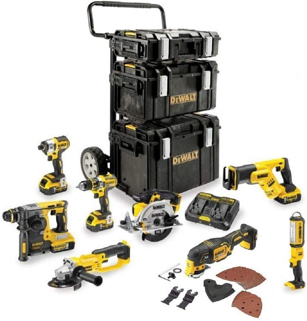 DCK897P4-QW - Kit di attrezzi 18 V, colore: Giallo/Nero